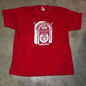 VTG Autographed The Drifters - Rock n Roll T Shirt